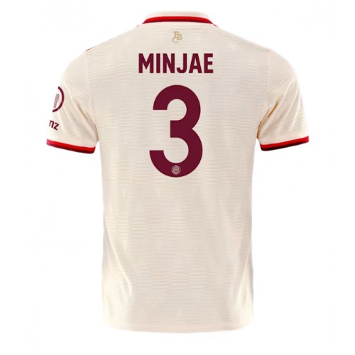 Bayern Munich Kim Min-jae #3 Rezervni Dres 2024-25 Kratak Rukav